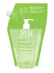 SVR SEBIACLEAR GEL MOUSSANT puhastusgeel ilma seebita rasusele, probleemsele nahale UZPILDE, 400 ml