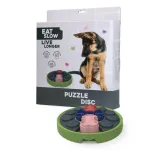 Eat Slow Live Longer Puzzle Disc - intelligentsusm&auml;nguasi koertele, ketas