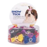 Show Tech Candy lipsud 50 tk - k&auml;sitsi valmistatud lipsud elastikpaelal, koertele