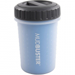 Dexas kaanega Mudbuster - suletav silikoonist k&auml;papuhastaja koertele ja kassidele - sinine