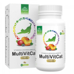 Pokusa MultiVit Cat 300 tabletti - t&auml;ielik vitamiinide, mineraalide ja aminohapete komplekt kassidele