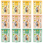 GranataPet DeliCatessen Pur Pouch Toidukomplekt - Teraviljavaba M&auml;rg Kassitoit, 3 Maitsest koosnev segu