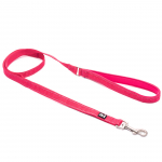 Hurtta Casual Reflective Leash Eco Ruby - koera jalutusrihm, ideaalne igap&auml;evaseks kasutamiseks, valmistatud taaskasutatud materjalidest