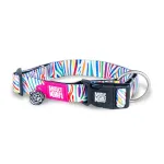 Max&Molly GOTCHA! Nutikas ID-kaelarihm Magic Zebra - nutikas sildiga kaelarihm koertele, vikerkaare sebra muster