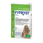 Fypryst Fipronil 134mg - tilgad kirpude ja puukide vastu koertele kaaluga 10 kuni