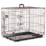 Flamingo Ebo Taupe - metallist koerakuut, S: