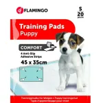 Flamingo treeningmatt Comfort 20 tk - h&uuml;gieenilised lemmikloomade alused liimiga