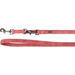Flamingo treeningrihm Delu punane - eemaldatav koerarihm, valmistatud &ouml;konahast, punane