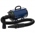 Blovi DoubleBlaster 2200W - lauakuivati reguleeritava &otilde;huvoolu ja kaheastmelise k&uuml;ttega, tumesinine