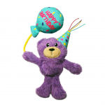KONG Occasions S&uuml;nnip&auml;eva Teddy - s&uuml;nnip&auml;evam&auml;nguasi kassidele, kaisukaru &otilde;hupalliga, t&auml;idetud kassikrudiga