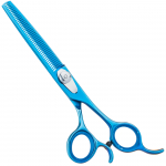 Geib Kiss Silver Blue Blender 6.5 - &uuml;hek&uuml;lgsed h&otilde;rendusk&auml;&auml;rid trimmijatele, sinine viimistlus, 42 hammast