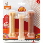 Nylabone Extreme Pack S - kolme n&auml;rimismaiuse komplekt v&auml;ikestele koertele, erinevad maitsed