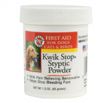 Miracle Care Kwik Stop Styptiline Pulber - verejooksu peatamise pulber koertele, kassidele ja lindudele
