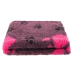Blovi DryBed VetBed A+ - non-slip pet bed, cherry color