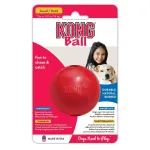 KONG Classic Ball - kummist, vastupidav koerapall t&auml;itmisavaga - 6 cm