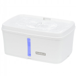 PetSafe Viva lemmikloomade purskkaev - purskkaev kassidele ja koertele, valgustatud veetaseme n&auml;idikuga