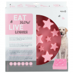 Eat Slow Live Longer Star L - koerte ruudukujuline kauss, mis aeglustab s&ouml;&ouml;mist, t&auml;hed