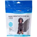 Francodex Dental Chews 15 tk - hambaravi maiused keskmise suurusega koertele, eemaldavad hambakivi ja halva hinge&otilde;hu.
