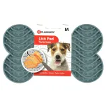 Flamingo Lick Pad Yummee - stressimaandav lakkumismatt koertele ja kassidele, iminappadega - / 21,8 cm