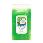 Tropiclean k&otilde;rvapuhastuslappide deodorant lemmikloomadele 50 tk - k&otilde;rvapuhastuslapid koertele ja kassidele