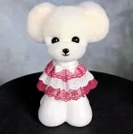 Mr. Jiangi p&uuml;stiste k&otilde;rvadega Teddy pea karv - vahetatav karv Teddy hoolduspeale, p&uuml;stiste k&otilde;rvadega