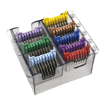 Moser/Wahl roostevabast terasest kammide komplekt + karp - sobib Moser Rex, 1400 jne.