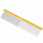 Madan Professionaalne Kerge Kamm 19cm - professionaalne, kerge kamm alumiiniumist k&auml;epideme ja segatud hammaste vahega, tihvtid