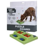 Eat Slow Live Longer Puzzle Squared - koerte intelligentsusm&auml;nguasi, ruudukujuline