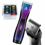 Andis Pulse ZR II Galaxy + kammikomplekt - professionaalne juhtmevaba l&otilde;ikur koos CeramicEdge teraga (1,5 mm), akude ja kinnitustega