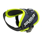 Julius - K9 IDC Powerharness Jeans Neon - k&otilde;rgekvaliteediline rakmed koertele teksariidest ja neoonv&auml;rvides