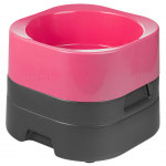 Pet Weighter lemmiklooma kauss, t&auml;iskomplekt, roosa - t&otilde;stetud koerakauss raske alusega, fuksia