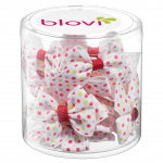 Blovi Polka Lipsud 25 tk - t&auml;pilised lipsud koertele, elastsete paeltega