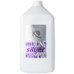 K9 Horse Sterling Silver Shampoo - &scaron;ampoon valgetele ja h&otilde;bedastele hobusekarvadele, kontsentraat 1:10