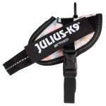 Julius - K9 IDC Powerharness Pretty - koera rakmed reflektoritega, lilleline muster