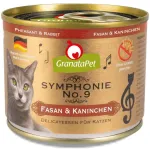 GranataPet Symphonie - lihasisaldusega kassitoit, faasan ja k&uuml;&uuml;lik