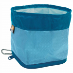 Kurgo Zippy Bowl Coastal Blue - kokkupandav reisikauss koertele