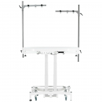 Blovi Comfort Lumix Electric Grooming Table 119.5x61cm - sturdy and comfortable grooming table with a backlit top, electric lift, and two...