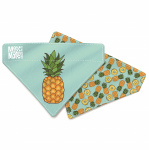 Max & Molly p&ouml;&ouml;ratav bandana Sweet Pineapple - Kahepoolne bandana koertele