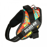 Julius - K9 IDC Powerharness Crazy - kvaliteetne rakmed, koera rakmed, hullumeelne muster