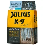 Julius K - 9 Metssea & Marjad T&auml;iskasvanud - teraviljavaba koeratoit, metssiga ja marjad