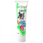 Lovi Premium Dog Snack P&acirc;t&eacute; With C B D - p&acirc;t&eacute; for dogs in a tube, with liver and hemp extract