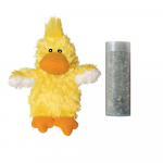KONG t&auml;idetavad kassim&auml;nguasjad Catnip Duckie - kassim&auml;nguasi kassikassiga, pehme part koos kassikassivaruga