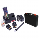 Heiniger Saphir Style - professionaalne juhtmeta l&otilde;ikur teraga (1,5 mm) ja kandekohvriga - laetav aku