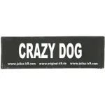 Julius K9 Crazy Dog Patch 2tk - plaastrid Julius rakmetele, takjakinnitusega