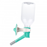 Madan veeadapter koos pudeliga kutsikatele - automaatne veedosaator pudeliga, kutsikatele ja v&auml;ikestele koertele - t&uuml;rkiissinine