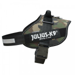 Julius - K9 IDC Powerharness Kamuflaaž - k&otilde;rgekvaliteediline rakmed koertele kamuflaaži/khaki v&auml;rvi