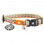 Max&Molly GOTCHA! Nutikas ID Kassikrae Etniline - v&auml;rvikas krae kassidele koos nutika ripatsiga