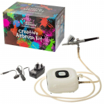 Groom Professional Creative Airbrush Kit - karvav&auml;rvimise komplekt, aerograaf