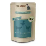 Escapure BIO P&acirc;t&eacute; Part, Veiseliha ja Kana - teraviljavaba orgaaniline m&auml;rgtoit kassidele, part, veiseliha ja kana p&acirc;t&eacute;