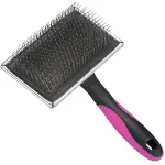 Blovi Hard Russian Terrier Slicker Brush - k&otilde;va, pikkade piidega slicker-hari, inspireeritud vene hooldusvahendist